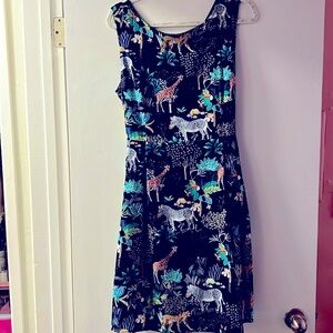 Safari knee length trendy summer dress